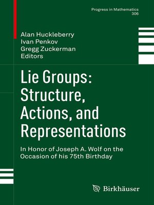 cover image of Lie Groups